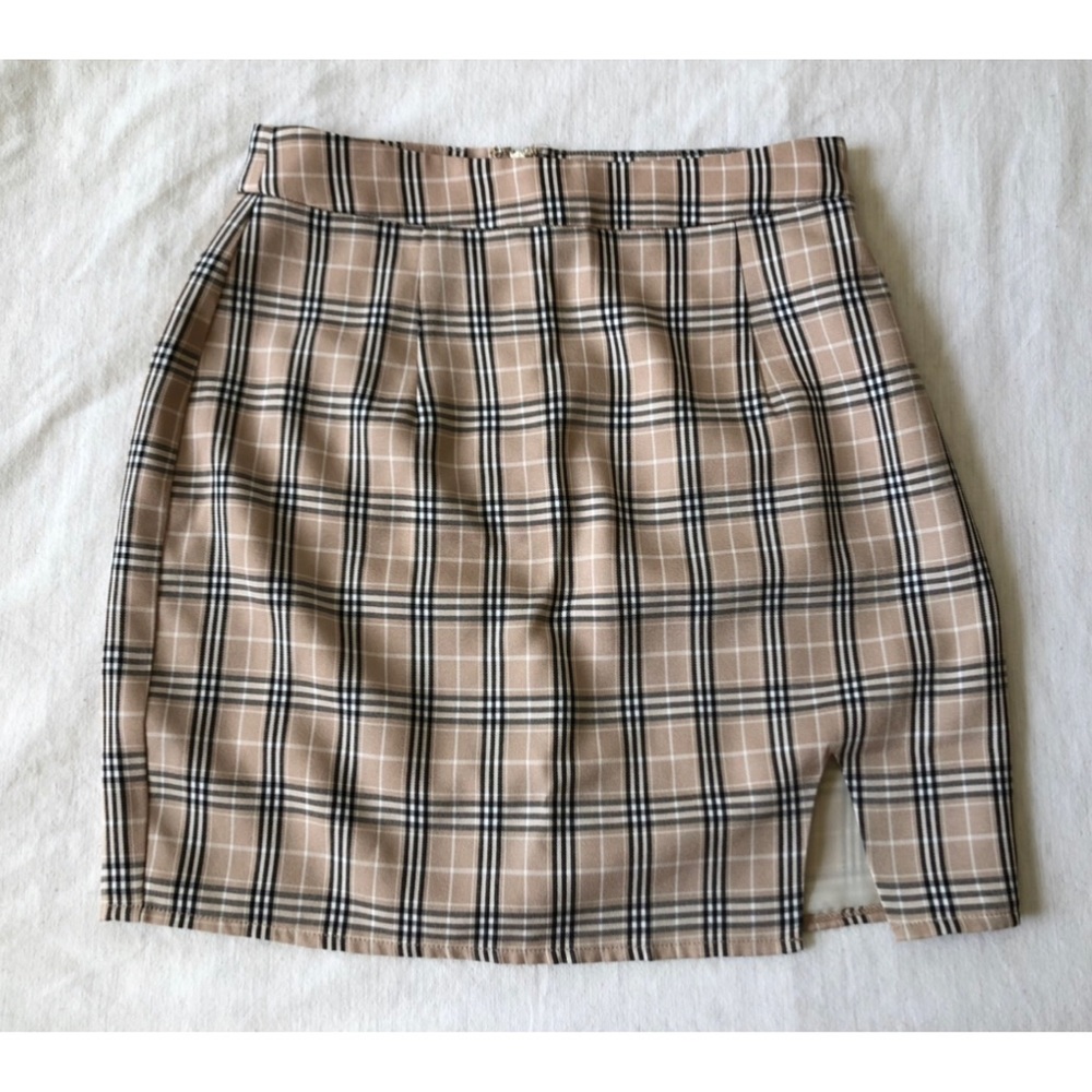 Showpo Plaid Skirt